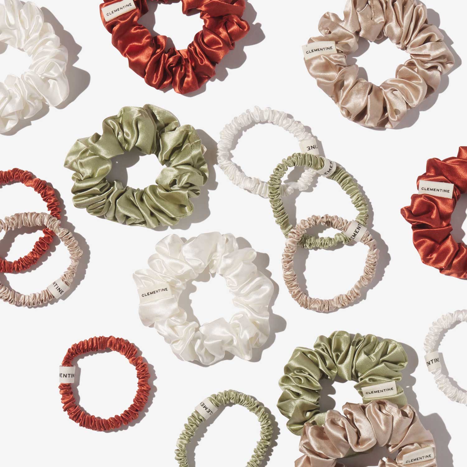 Organic Silk Scrunchie Pack - Image 31