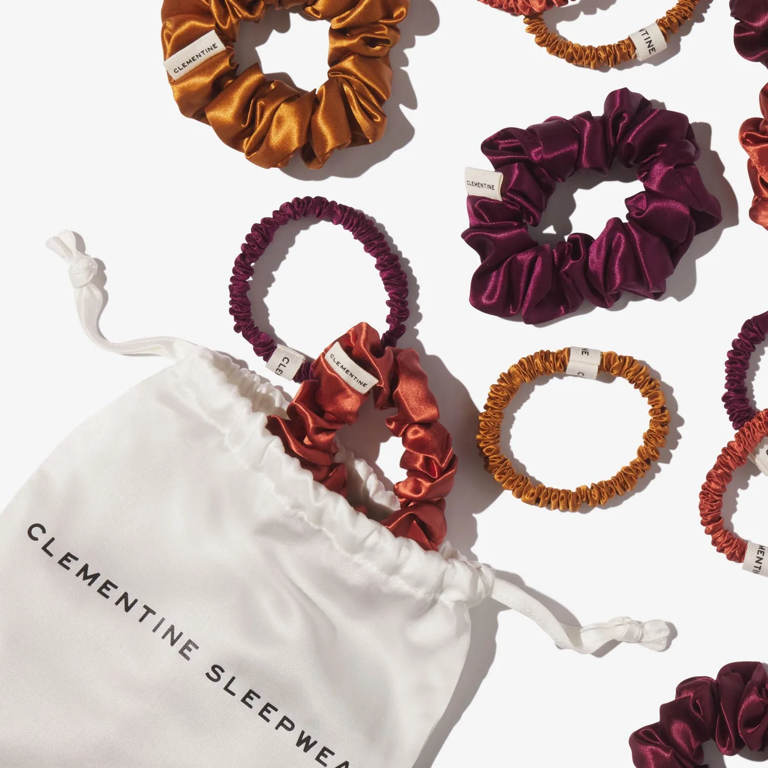 Organic Silk Scrunchie Pack - Image 32