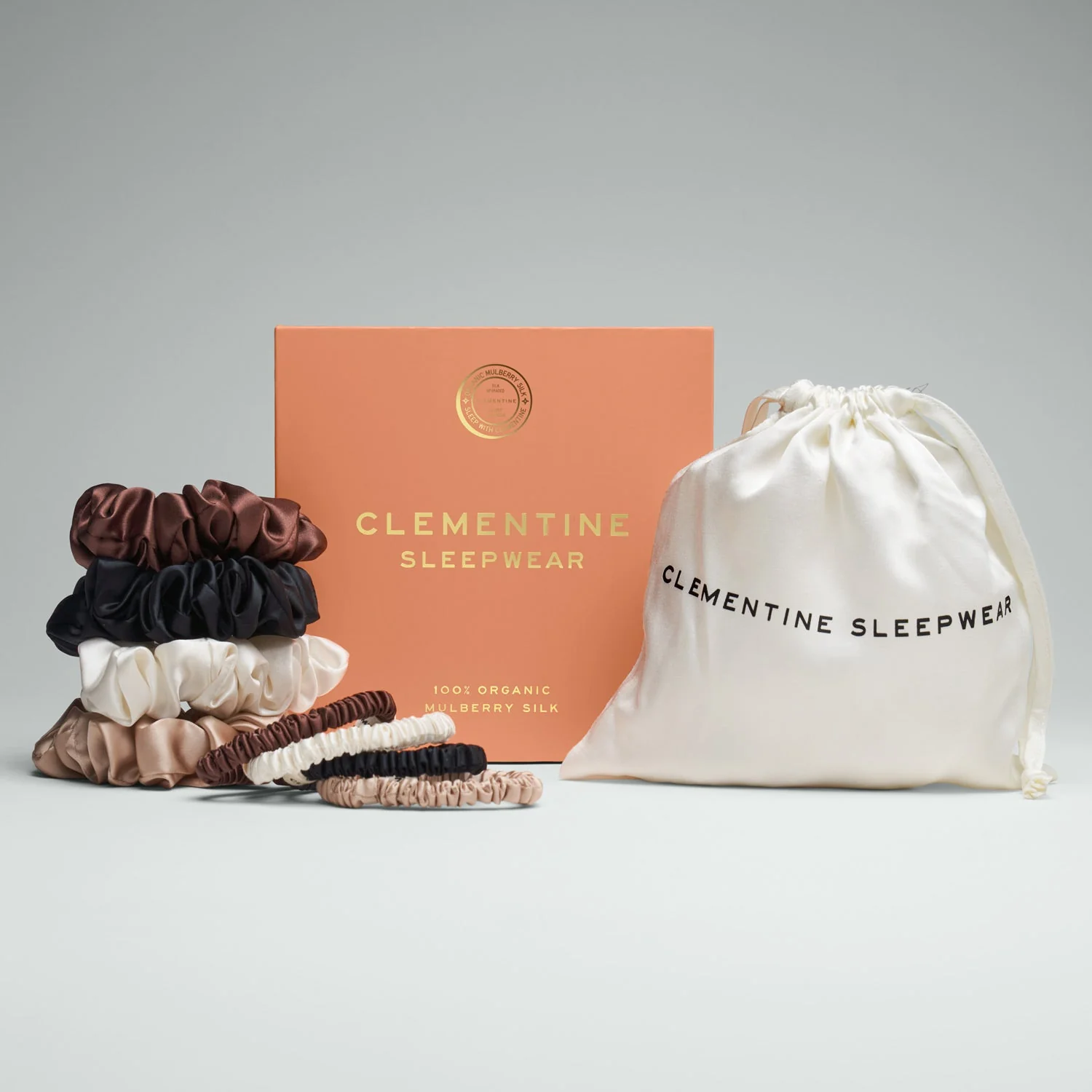 Organic Silk Scrunchie Pack - Image 34