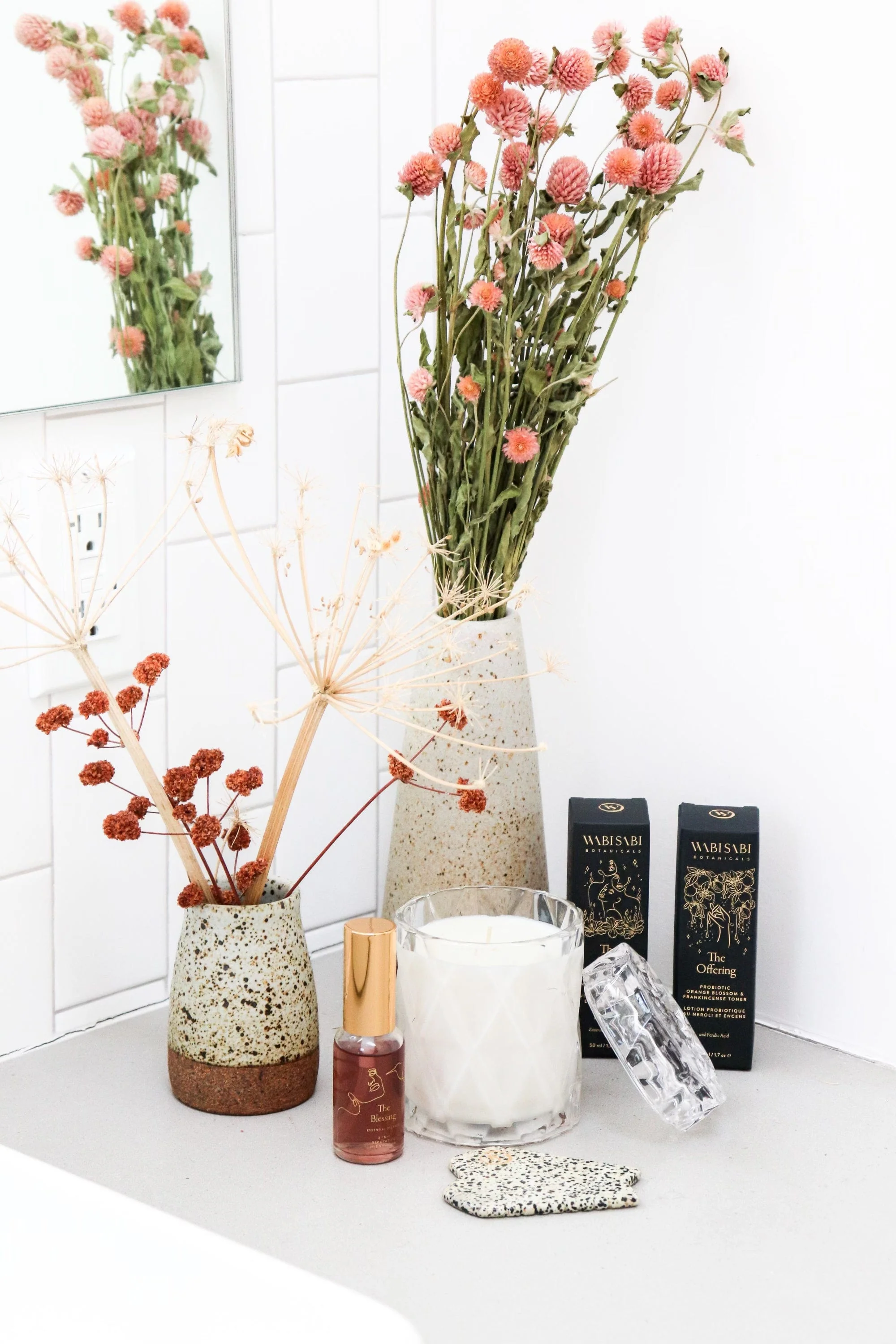 Rice Flower + Wood | 10.5 oz - Image 2