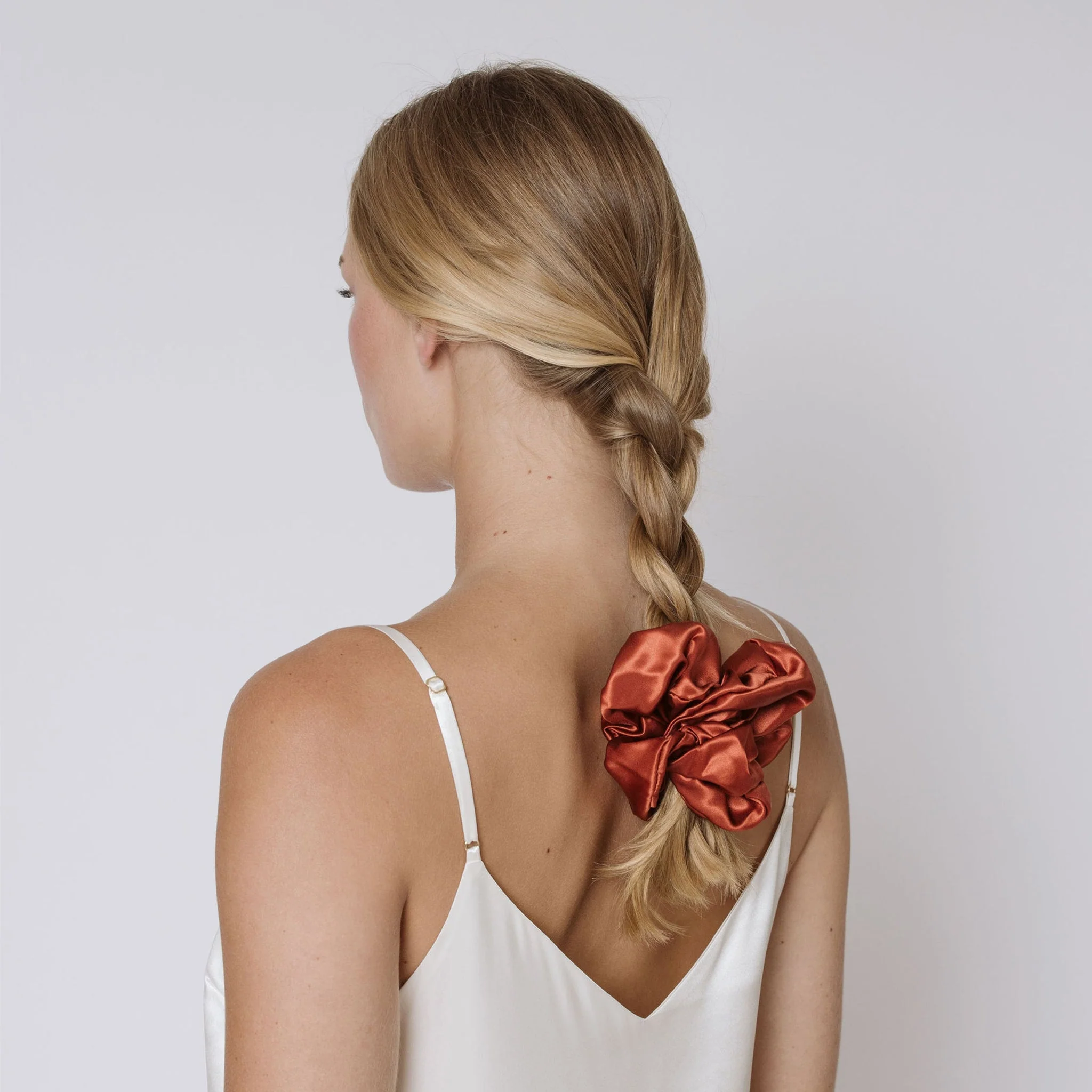 XL Organic Silk Scrunchie - Image 21